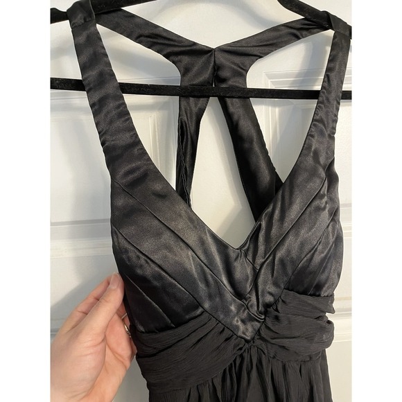 Vtg Fredericks Hollywood Mini Halter Dress Y2K Whimsigoth Fairy Grunge Prom Sz 6 - Picture 3 of 11